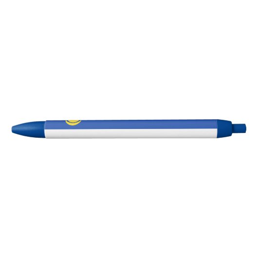 Patriotic Buryatia Flag Blauwe Inkt Pen (Voorkant)