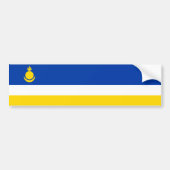 Patriotic Buryatia Flag Bumpersticker (Voorkant)