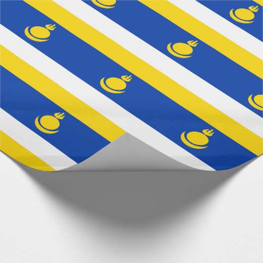 Patriotic Buryatia Flag Cadeaupapier (Hoek)