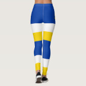 Patriotic Buryatia Flag Leggings (Achterkant)