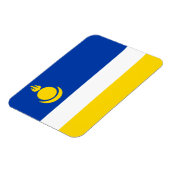 Patriotic Buryatia Flag Magneet (Linkerzijde)