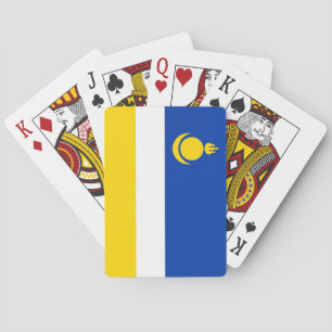 Patriotic Buryatia Flag Pokerkaarten