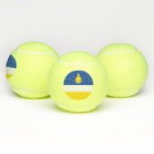 Patriotic Buryatia Flag Tennisballen (Multi)