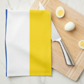 Patriotic Buryatia Flag Theedoek (Quarter Fold)