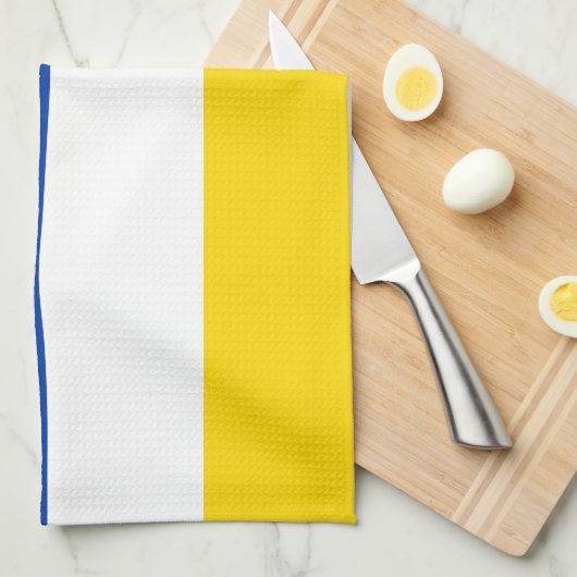 Patriotic Buryatia Flag Theedoek (Quarter Fold)