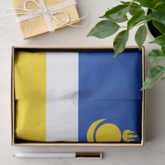 Patriotic Buryatia Flag Tissuepapier (Geschenk)