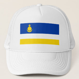 Patriotic Buryatia Flag Trucker Pet