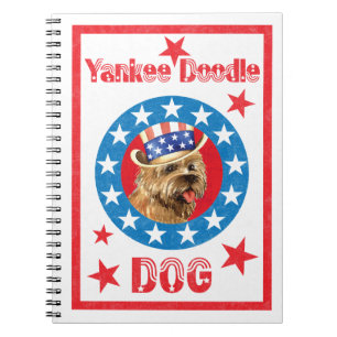 Patriotic Cairn Terrier Notitieboek