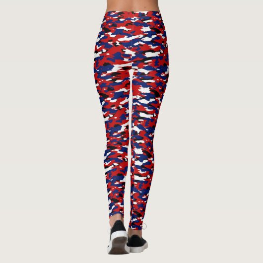 Patriotic Camo Leggings (Achterkant)