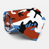 Patriotic Camo Stropdas (Opgerold)