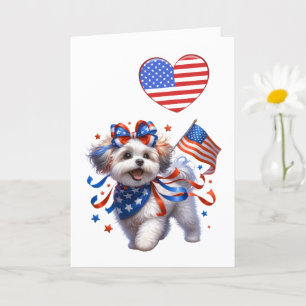 Patriotic Canine Kaart