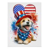 Patriotic Canine POSTER (Voorkant)