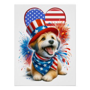 Patriotic Canine POSTER