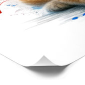 Patriotic Canine POSTER (Hoek)