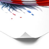 Patriotic Canine POSTER (Hoek)