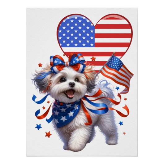 Patriotic Canine POSTER (Voorkant)