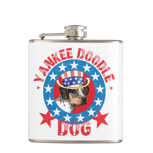 Patriotic Catahoula Heupfles (Voorkant)