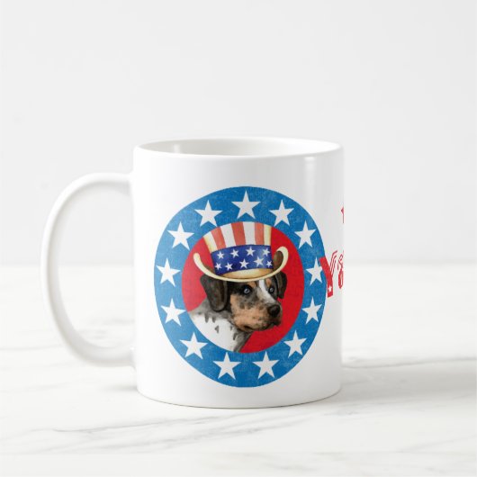 Patriotic Catahoula Koffiemok (Links)