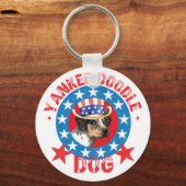 Patriotic Catahoula Sleutelhanger (Voorkant)