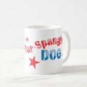 Patriotic Cavalier King Charles Spaniel Koffiemok (Voorkant rechts)