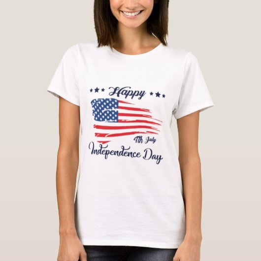 Patriotic Celebration T-shirt T-shirt ontwerp (Voorkant)