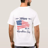 Patriotic Celebration T-shirt T-shirt ontwerp (Achterkant)