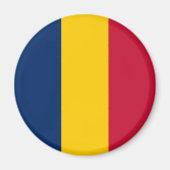 Patriotic Chad Flag Magneet (Voorkant)