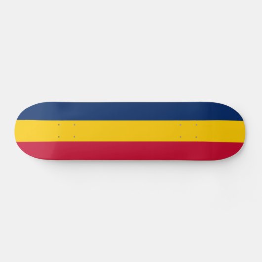Patriotic Chad Flag Persoonlijk Skateboard (Horizontaal)