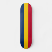 Patriotic Chad Flag Persoonlijk Skateboard (Voorkant)