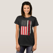 Patriotic Checkmate Chessman Gambit Chess Player D T-shirt (Voorkant volledig)