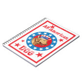 Patriotic Chessie Notitieboek (Linkerzijde)