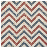  Patriotic Chevron Pattern Stof (Swatch)