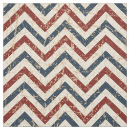  Patriotic Chevron Pattern Stof