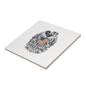 Patriotic Chicken Keeper Vector Graphic Tee_1 Tegeltje (Zijkant)