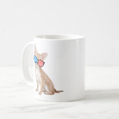 Patriotic Chihuahua Koffiemok (Voorkant links)