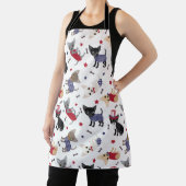 Patriotic Chihuahua Pattern Schort (Insitu)