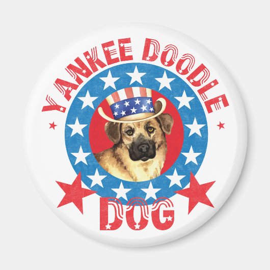 Patriotic Chinook Magneet (Voorkant)