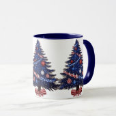 Patriotic Christmas Mug Mok (Voorkant rechts)