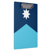 Patriotic Clipboard with flag of Minnesota, USA Klembord (Rechts)