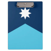 Patriotic Clipboard with flag of Minnesota, USA Klembord (Voorkant)