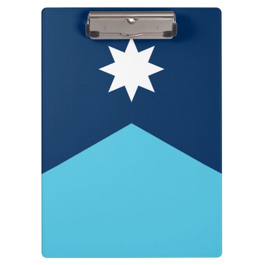 Patriotic Clipboard with flag of Minnesota, USA Klembord (Voorkant)