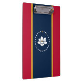 Patriotic Clipboard with flag of Mississippi, USA Klembord (Rechts)