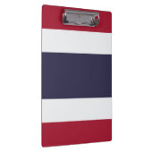 Patriotic Clipboard with flag of Thailand Klembord (Rechts)