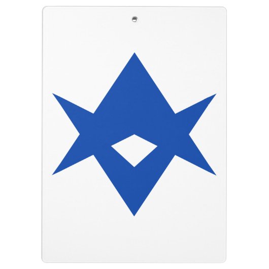 Patriotic Clipboard with flag of Toyota City Klembord (Achterkant)