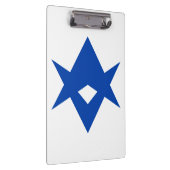 Patriotic Clipboard with flag of Toyota City Klembord (Rechts)