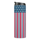 Patriotic Coffee Tumbler Thermosbeker (Geroteerd rechts)