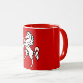 Patriotic Combo Mug with flag of Kent County Mok (Voorkant rechts)