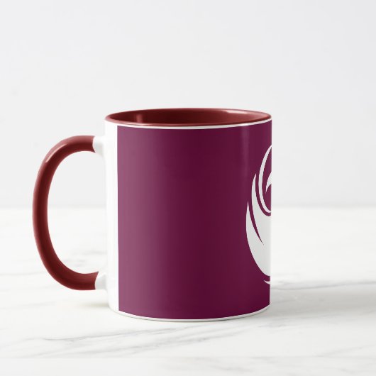 Patriotic Combo Mug with flag of Phoenix City Mok (Links)