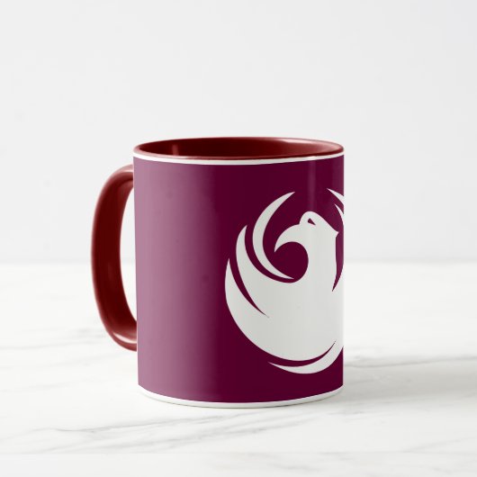 Patriotic Combo Mug with flag of Phoenix City Mok (Voorkant links)