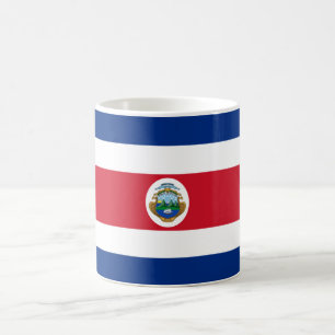 Patriotic Costa Rica Flag Koffiemok